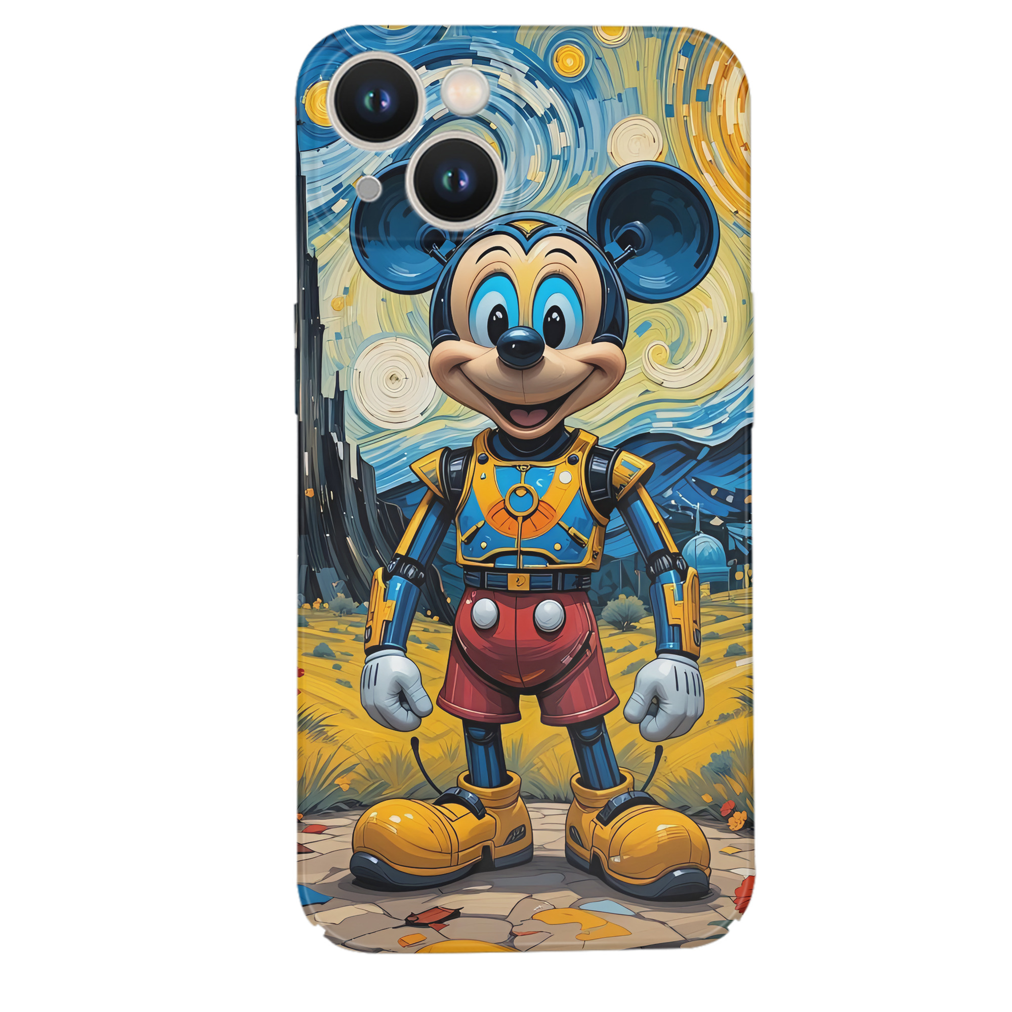 （画像用） ミッキーマウス Mickey Mouse 【iPhone 14シリーズ対応】ハードケース